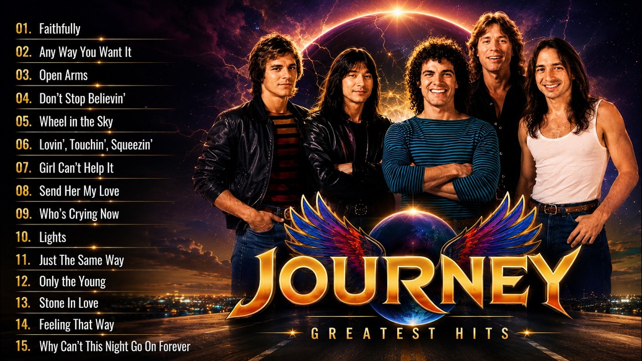 Journey Greatest Hits Ever - The Very Best Songs Playlist Of All Time