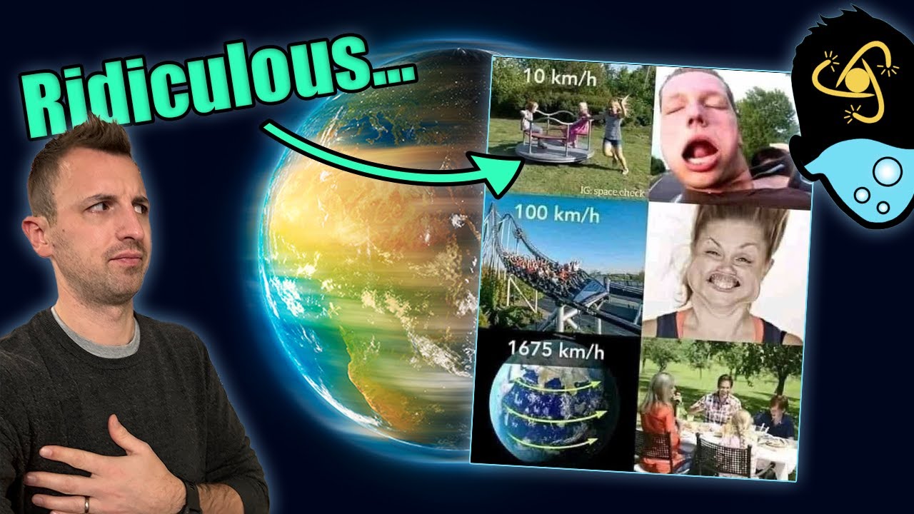 Debunking Flat Earth Memes: Rotation & Rollercoasters