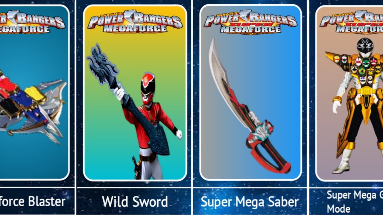 Power Ranger Megaforce_Super Megaforce Arsenal (Weapons) ||