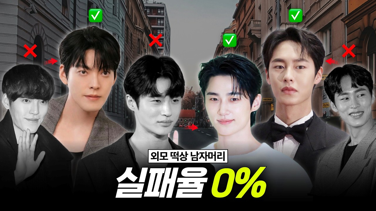 평범남도 외모상위10% 만드는 실패율0% 남자머리(덮머,깐머 둘 다ㅆㄱㄴ)