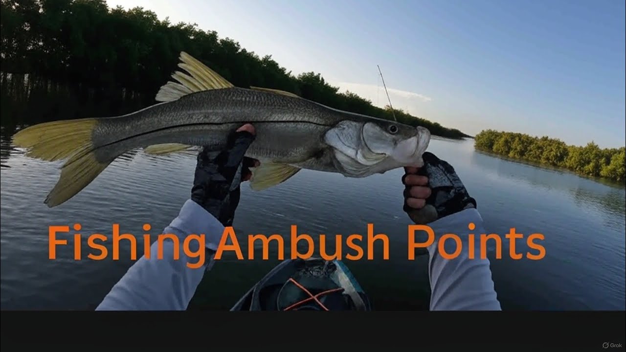 Inshore Fishing Report - Focusing on Ambush Spots