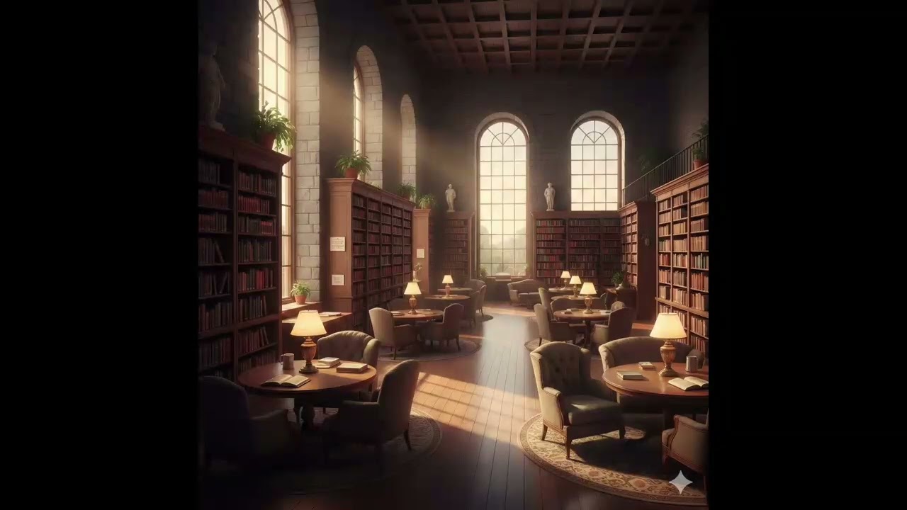 Calm and quite library music (No Ads)