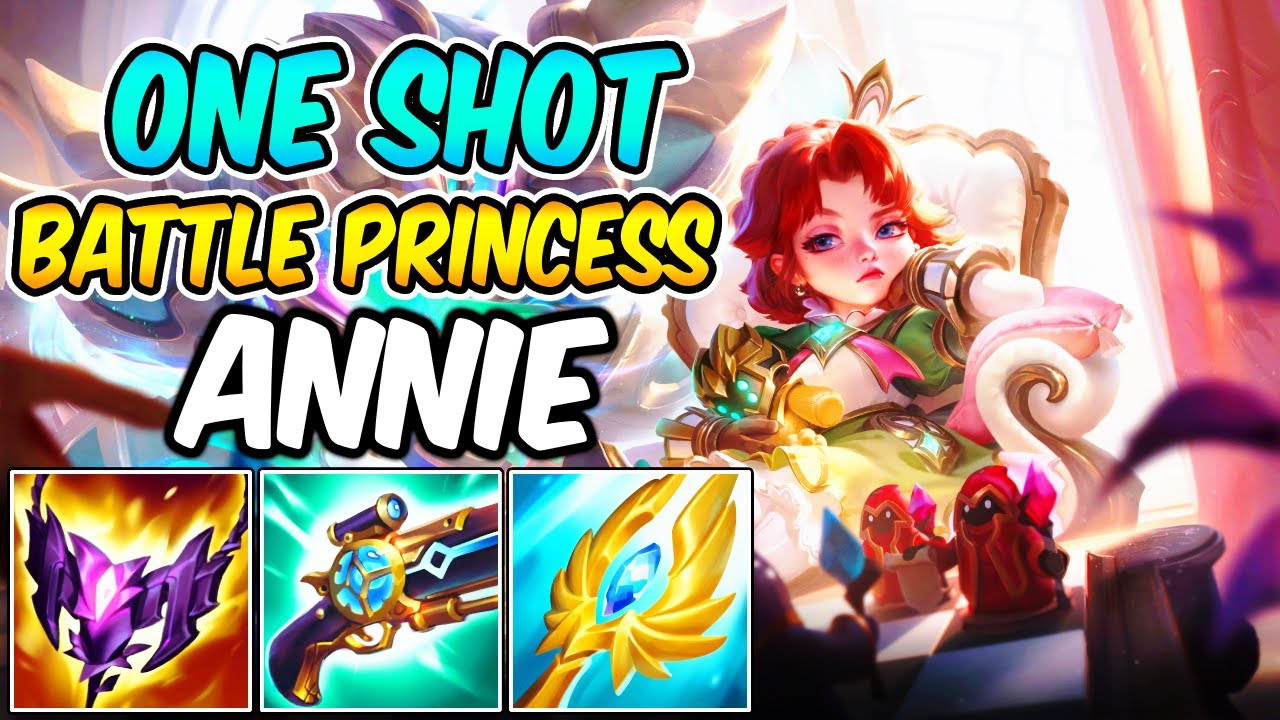 ONE-SHOT FULL AP BURST BATTLE PRINCESS ANNIE GAMEPLAY | New Build & Runes | League of Legends