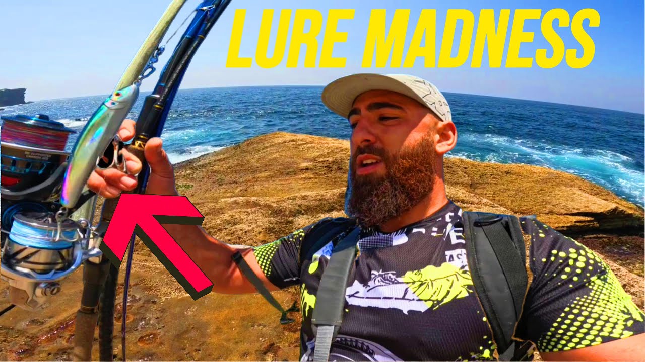 SYDNEY ROCK FISHING on LURES | Catch & Cook