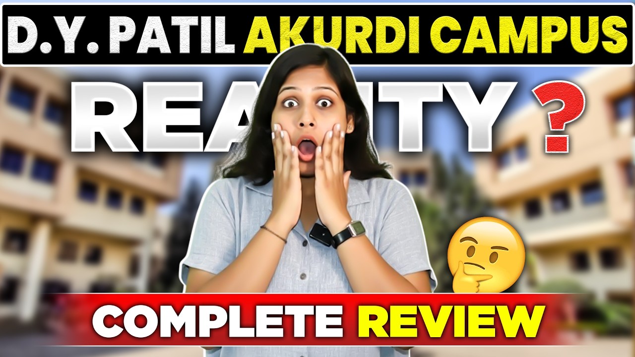 DY Patil College of Engineering Akurdi Review🤯 | BTech Admission Process | Fees, Placement & Package