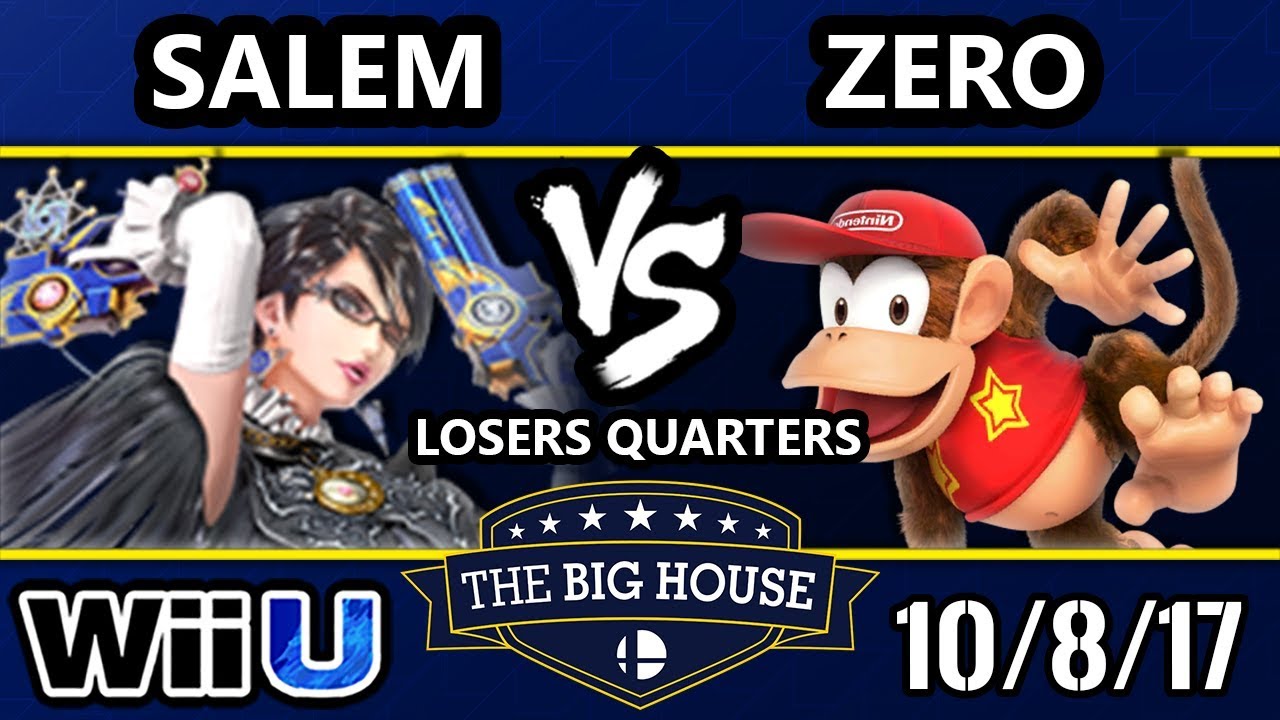 TBH7 Smash 4 - MVG | Salem (Bayonetta) Vs. TSM | ZeRo (Diddy Kong) Wii U L.Quarters