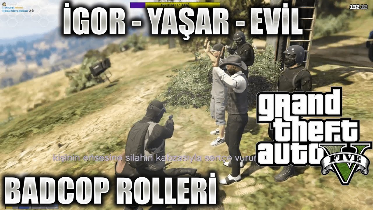 İGOR - YAŞAR - EVİL BADCOP ROLLERİ | EİGHTBORN RP GTA V EFSANE KAÇIŞ