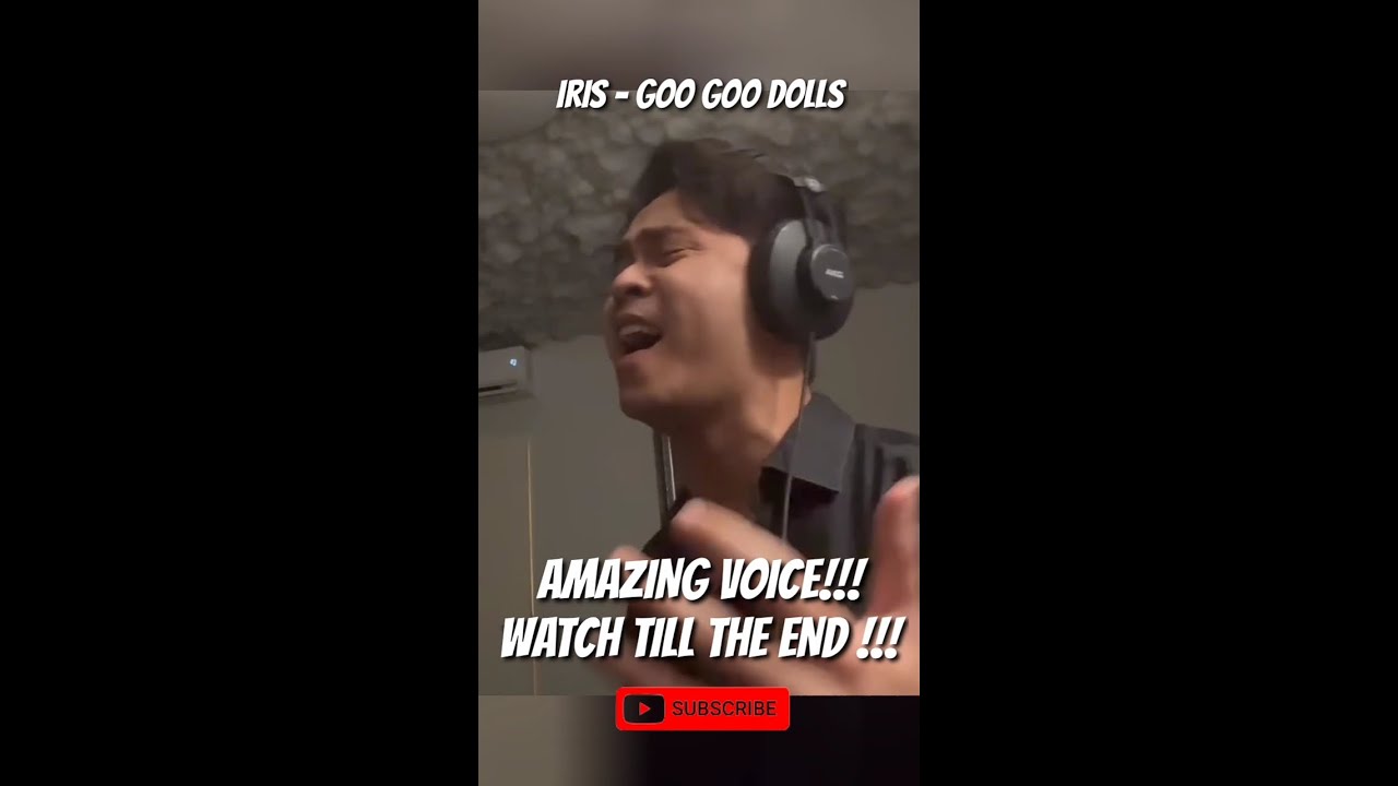 AMAZING VOICE FROM CAKRA KHAN | WATCH TILL THE END | IRIS - GOO GOO DOLLS | #shorts #iris #amazing