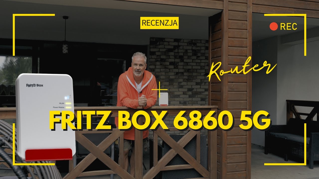 Fritz Box 6860 5G - szybki internet w domu i na wyjeździe.