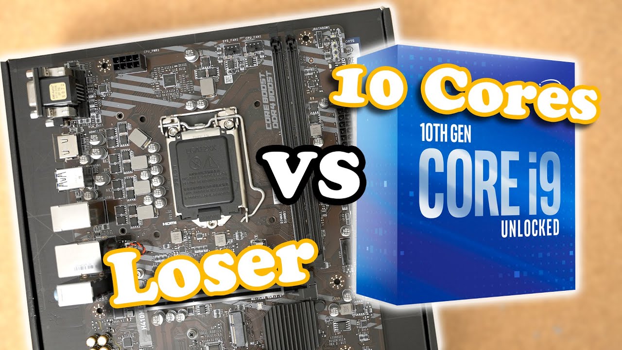 10 Core Gaming CPU vs Loser Motherboard...