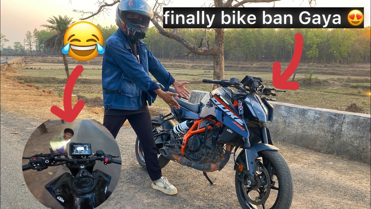 Finally bike ban Gaya 1 Month ke bad 😍…….. 