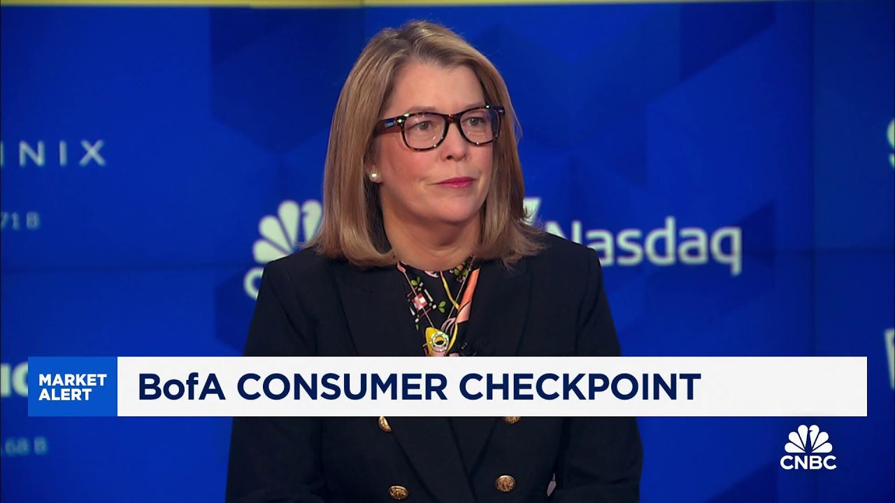 Increasing consumer confidence is driving some of the spending momentum: BofA's Liz Everett Krisberg