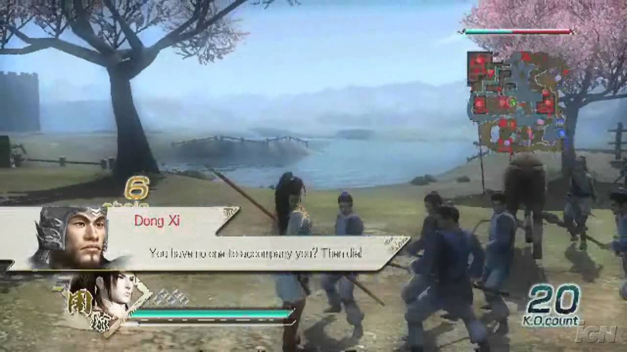 Dynasty Warriors 6 PlayStation 3 Gameplay - Zhao Yu on