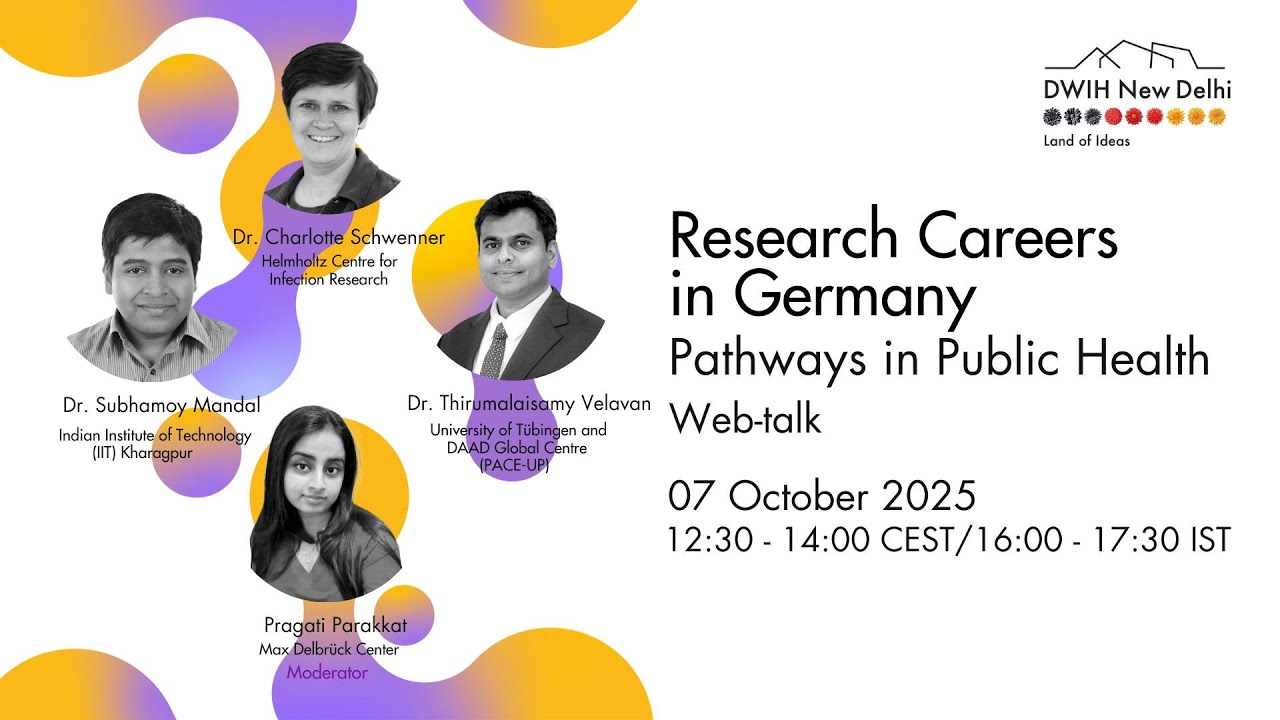 Pathways in Public Health: Research Careers in Germany (Web-talk Series)