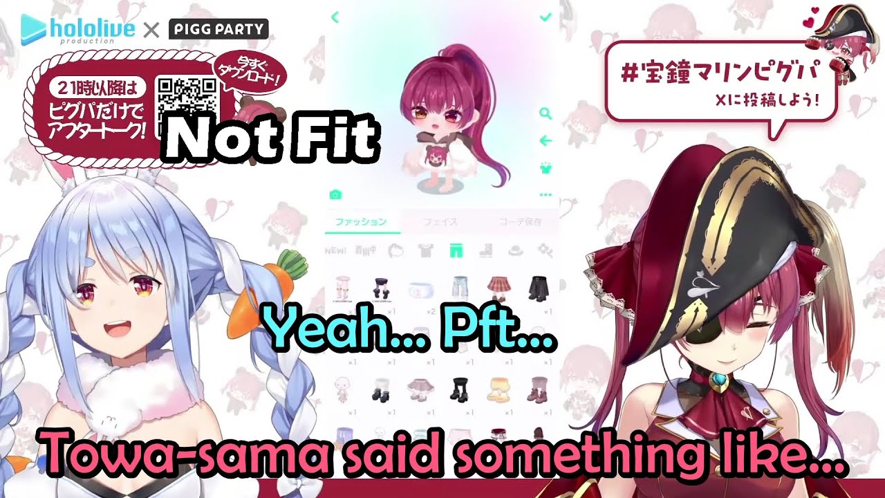 Pekora Dies Laughing After Marines Tell Her That Towa Was Teasing Her Hat That Youngster Would Wear