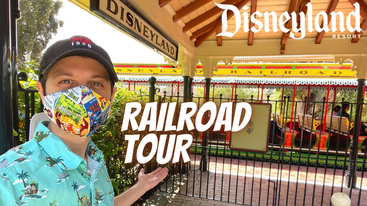 All Aboard the Disneyland Railroad! - Complete Tour of My First Time Back