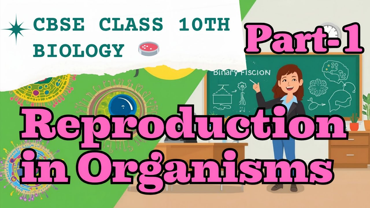 How Do Organisms Reproduce 🔥| Class 10th Science| NCERT covered |