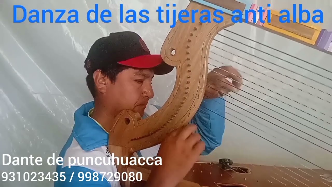 Danza de las tijeras con dante atoccsa de puncuhuacca