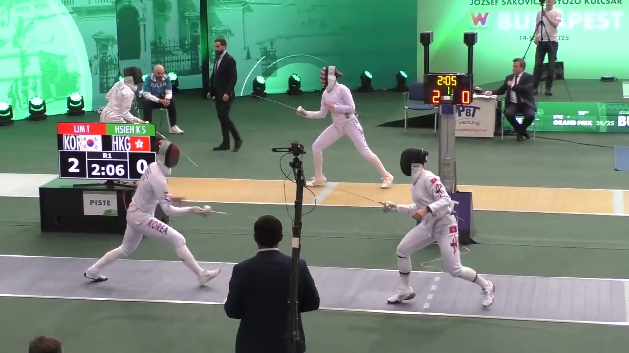 Westend Grand Prix 2025 SWE - L16 - Lim Taehee KOR v Kaylin Hsieh HKG
