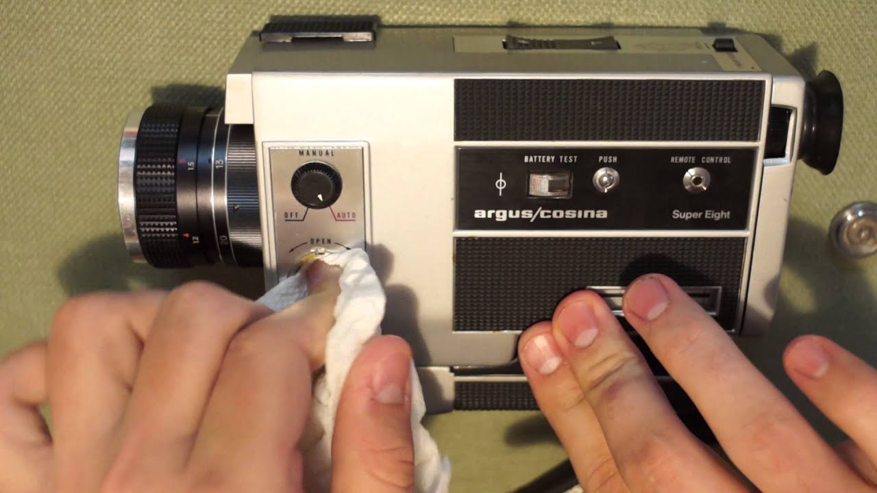 Super 8 Camera Repair