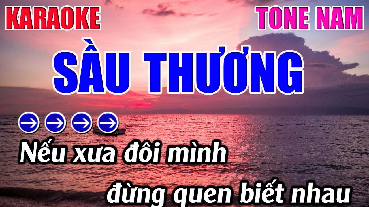 Sầu Thương Karaoke Tone Nam ( Am ) Karaoke 9999 - Beat Mới
