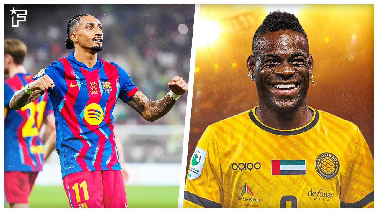 Raphinha MET LE FEU au Bar&ccedil;a, 14&egrave;me TRANSFERT pour Mario Balotelli | Revue de presse