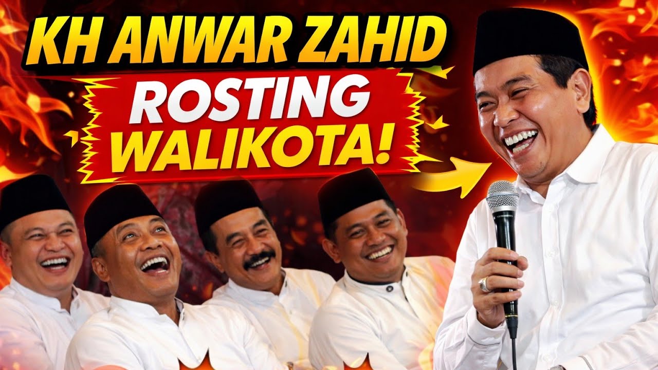 KH ANWAR ZAHID DI KLATEN || FULL NGAKAK ABAH ANZA ROASTING WALIKOTA 🤣🤣