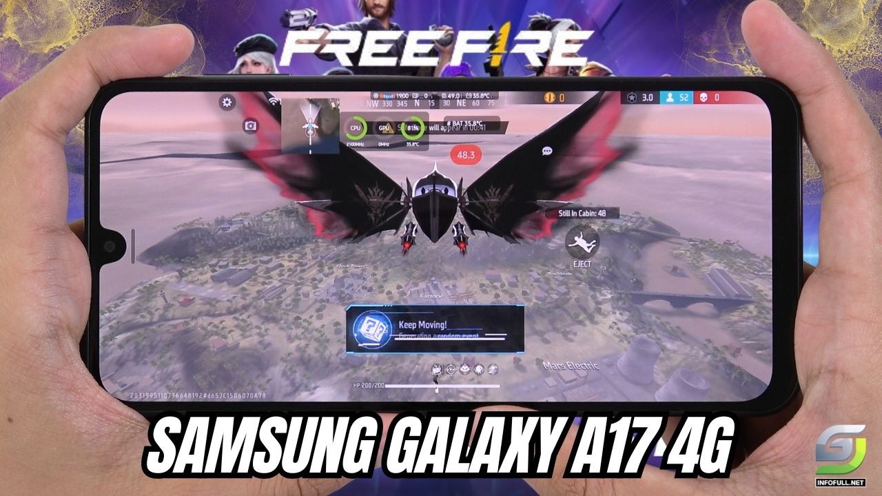 Samsung Galaxy A17 Test Game Free Fire Mobile | Helio G99