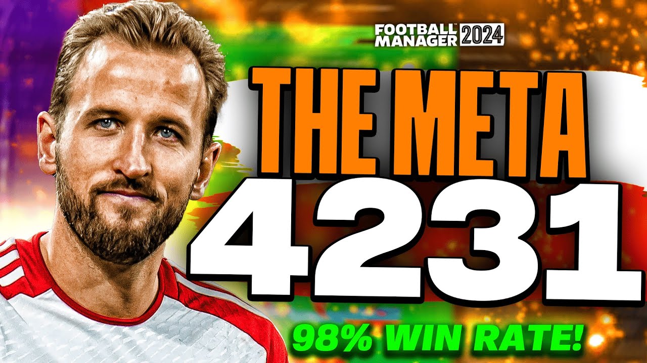 BROKEN Meta 4-2-3-1 (98% Win Rate) FM24 Tactic! | Best FM24 Tactics