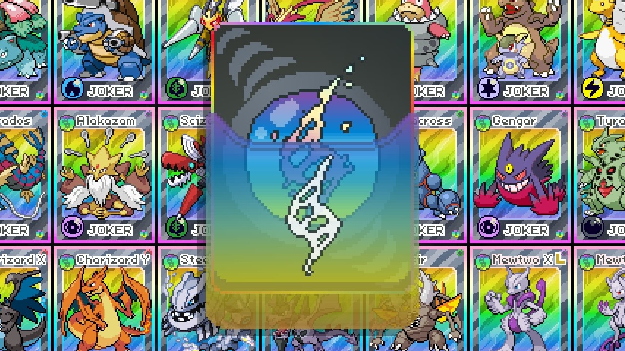 Balatro Pokermon Mod - Mega Deck, Mega Sleeve, Green Stake