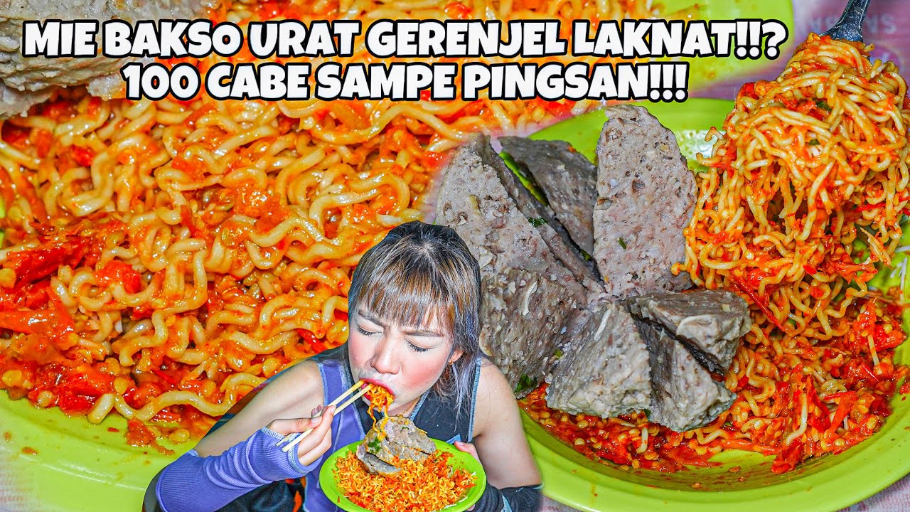 MIE BAKSO LAKNAT!!! INI MAH BELI CABE  GRATIS INDOMIE⁉️LEVEL 100. BELLA UDAH SEMBUH COVID!