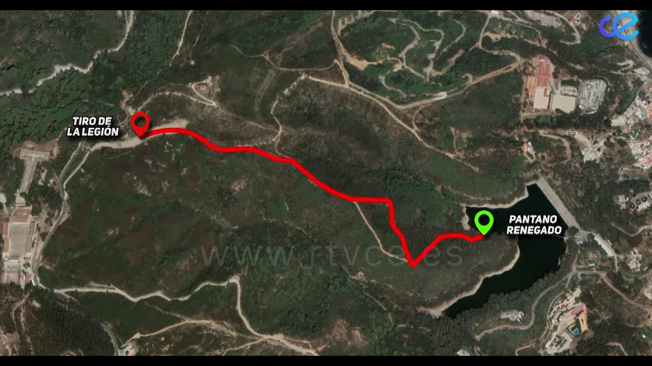 CEUTA PASO A PASO 124: Pantano del Renegado al Tiro de la Legión por Loma de la Cantera.