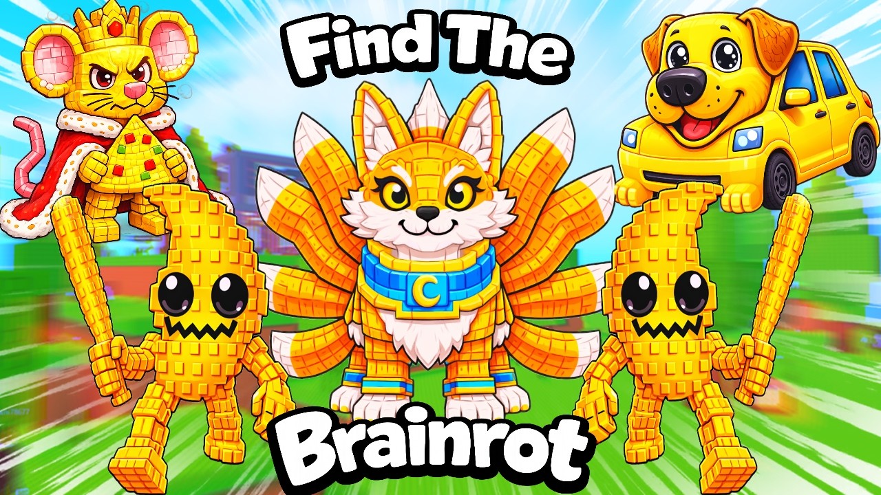 Как получить New 4 Brainrot в Find the Brainrot [431] | Roblox