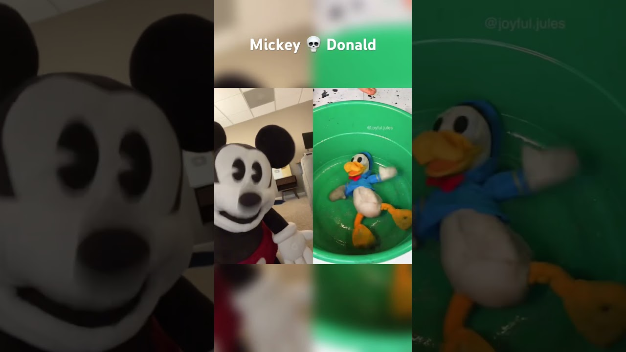 Микки избавляется от Дональда… или нет?