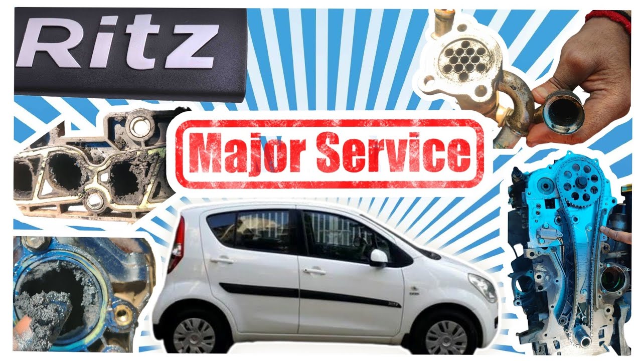 Maruti Suzuki || Ritz (Diesel) || Major Service & A to Z Check Up || Sajjan Lal Car Mechanic