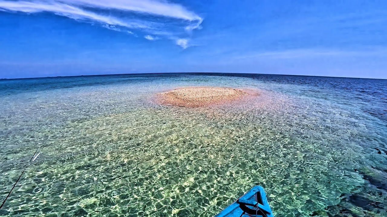 spot pulau karang pasir putih 😍😍|| casting dan rendam tolor di karang dangkal 🎣🎣