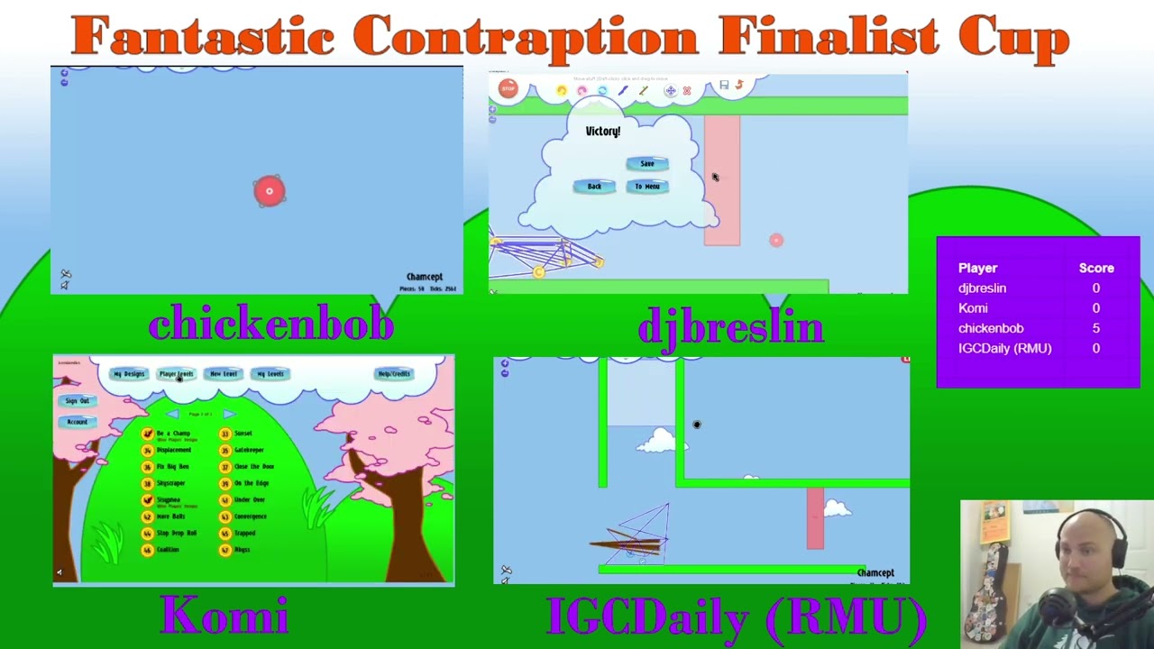 Fantastic Contraption Finalist Cup 2