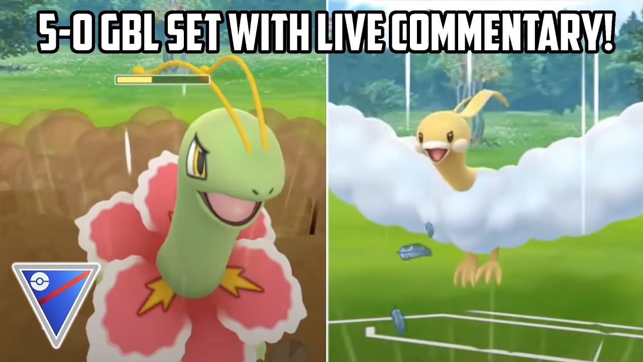 Rank 5: 5-0 GBL Battles with Live Commentary in Pokemon Go!