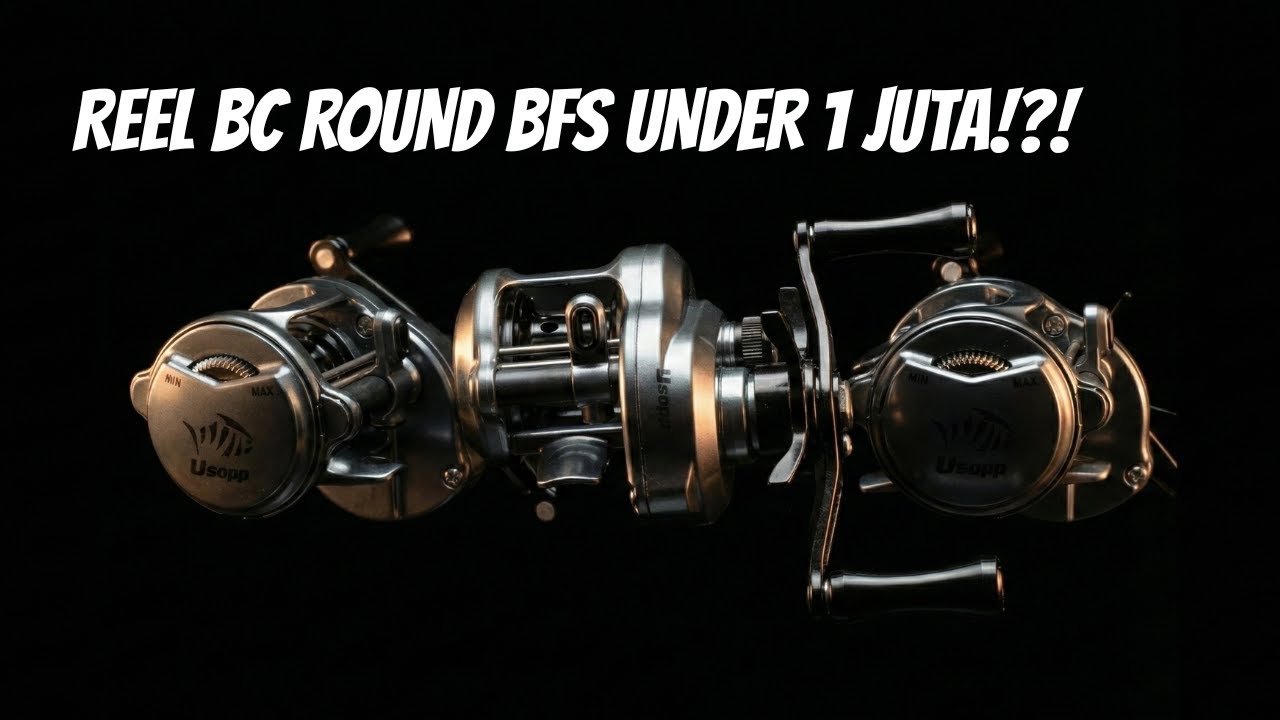 HARUSNYA BRAND LOKAL REBRAND INI!! Unboxing Reel BC Round Under 1 Juta Leydun Usopp V2 Indonesia