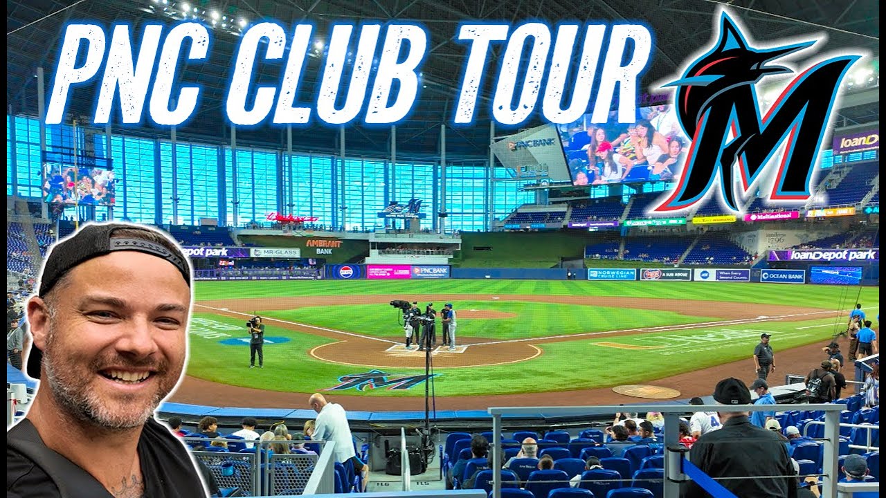 Is this the most BIZARRE MLB experience? Check out MIAMI MARLINS' PNC Club at loanDepot park!