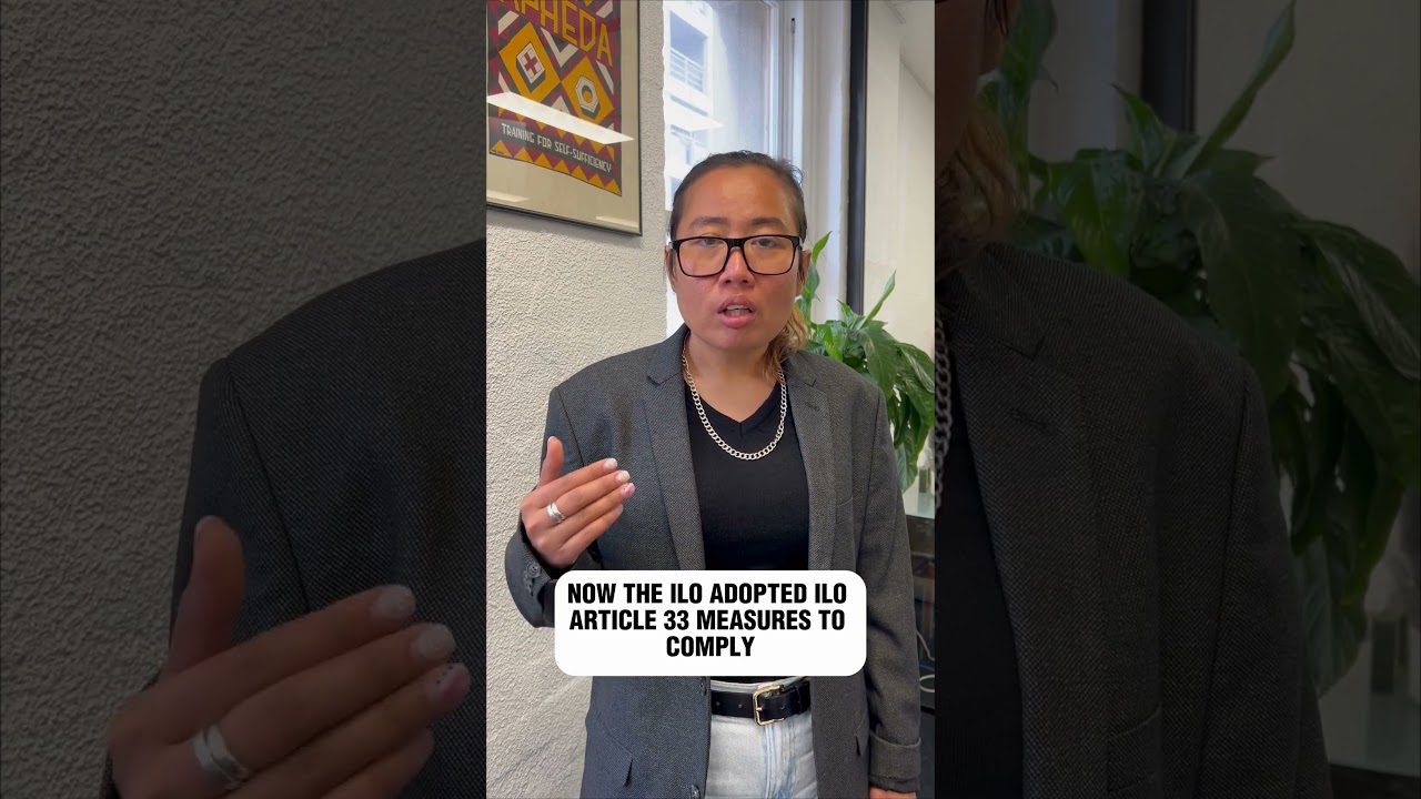Sandar Soe, Assistant Secretary of the Confederation of Trade Unions Myanmar (CTUM)