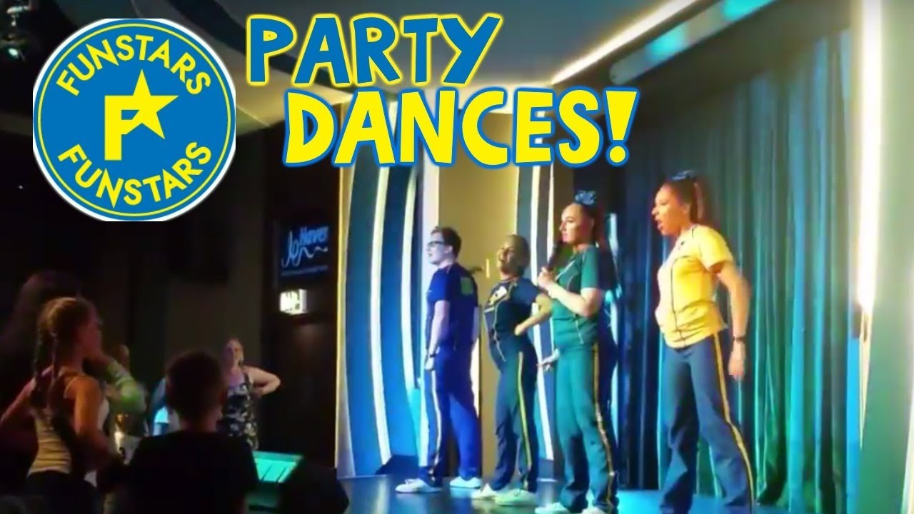 BURNHAM-ON-SEA. FUNSTAR PARTY DANCES! MY HOLIDAY 2017. DAY 5.