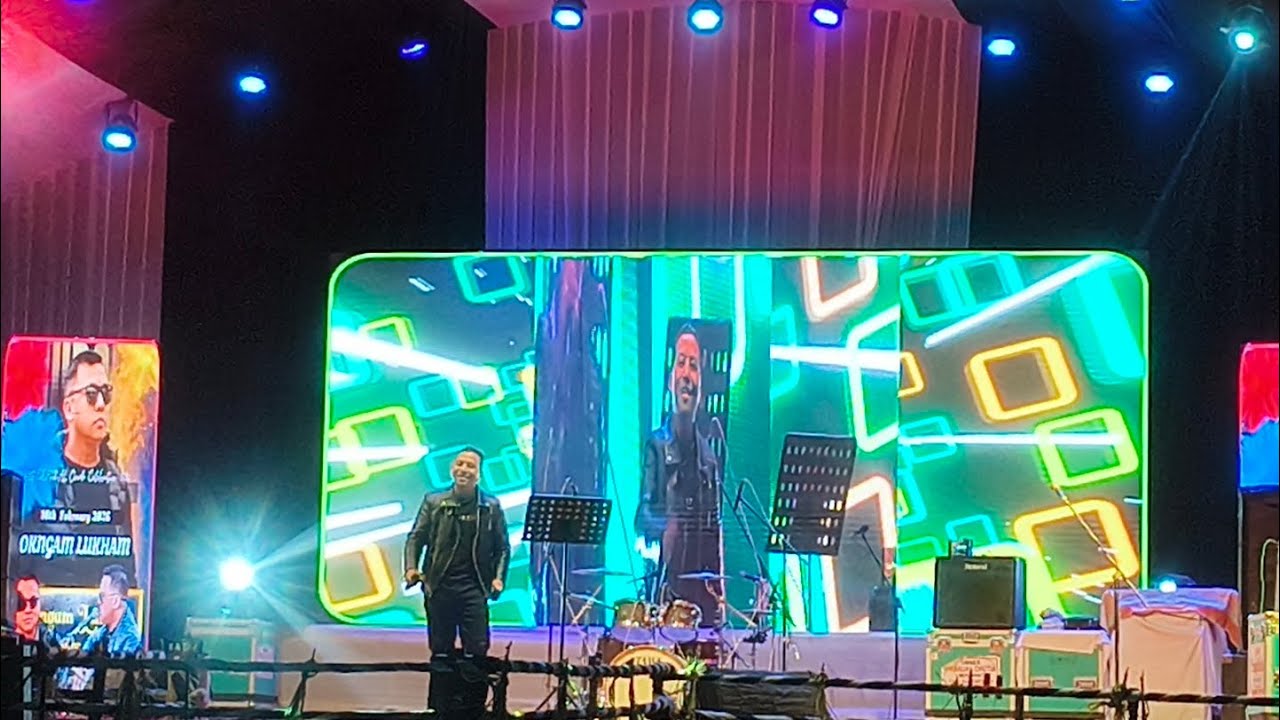 Nokngam lukham live performance at centre oriah longding Arunachal Pradesh