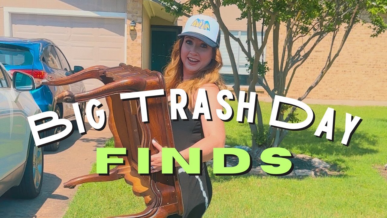 My Epic Trash Day Haul: Turning Junk into Gold!