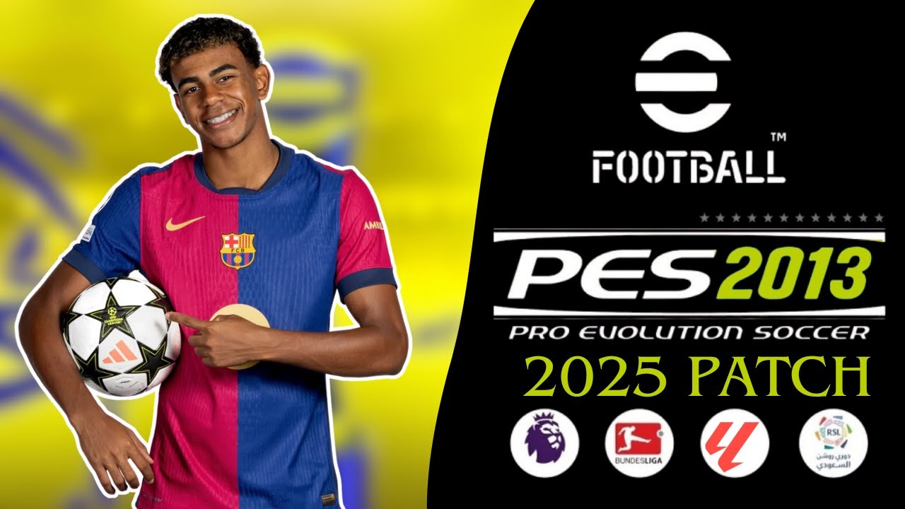 PES 2013 PS3 | Лучший патч 2025 года + Бесплатная ссылка для скачивания!