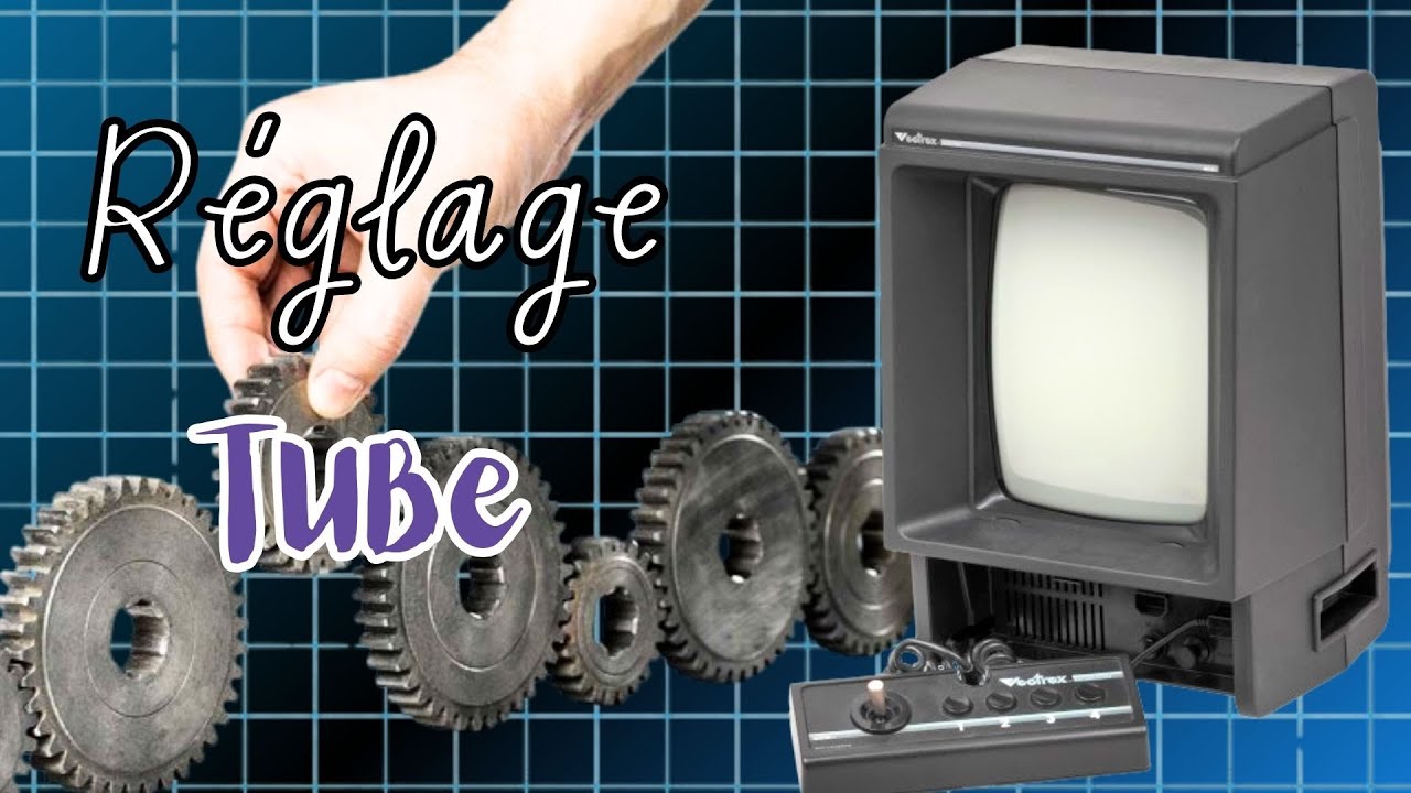 Reglage du tube cathodique de sa Vectrex