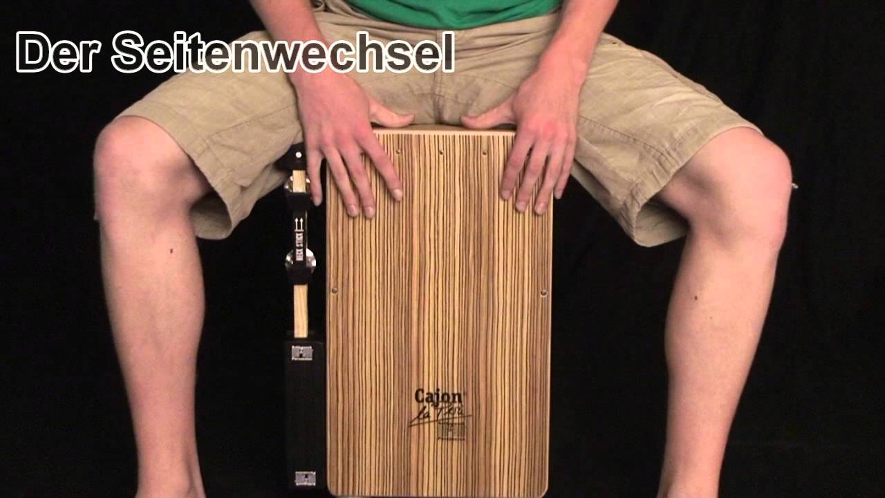 Cajon Tutorial: Spieltechnik & Showeffekte
