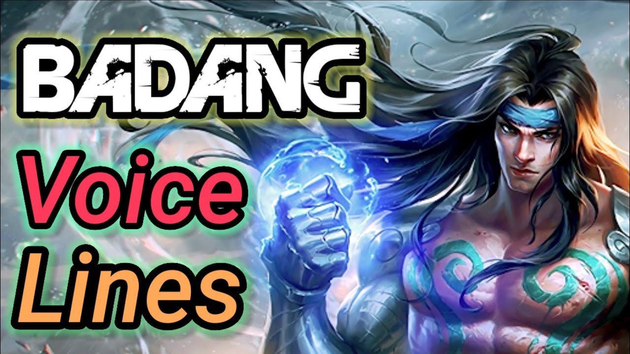 Badang voice lines and quotes \ Dialogues with English Subtitles | Mobile Legends