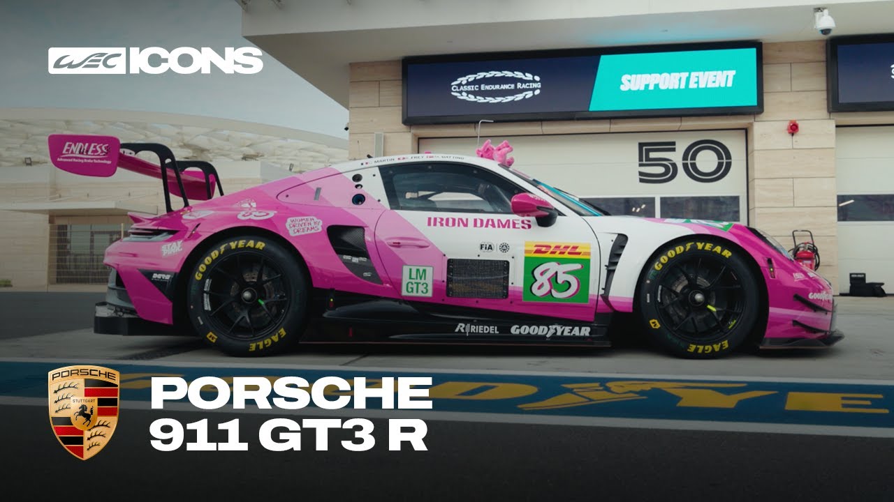 The Pink Porsche 911 GT3R Driven by Iron Dames' Dreams 🩷 | WEC ICONS