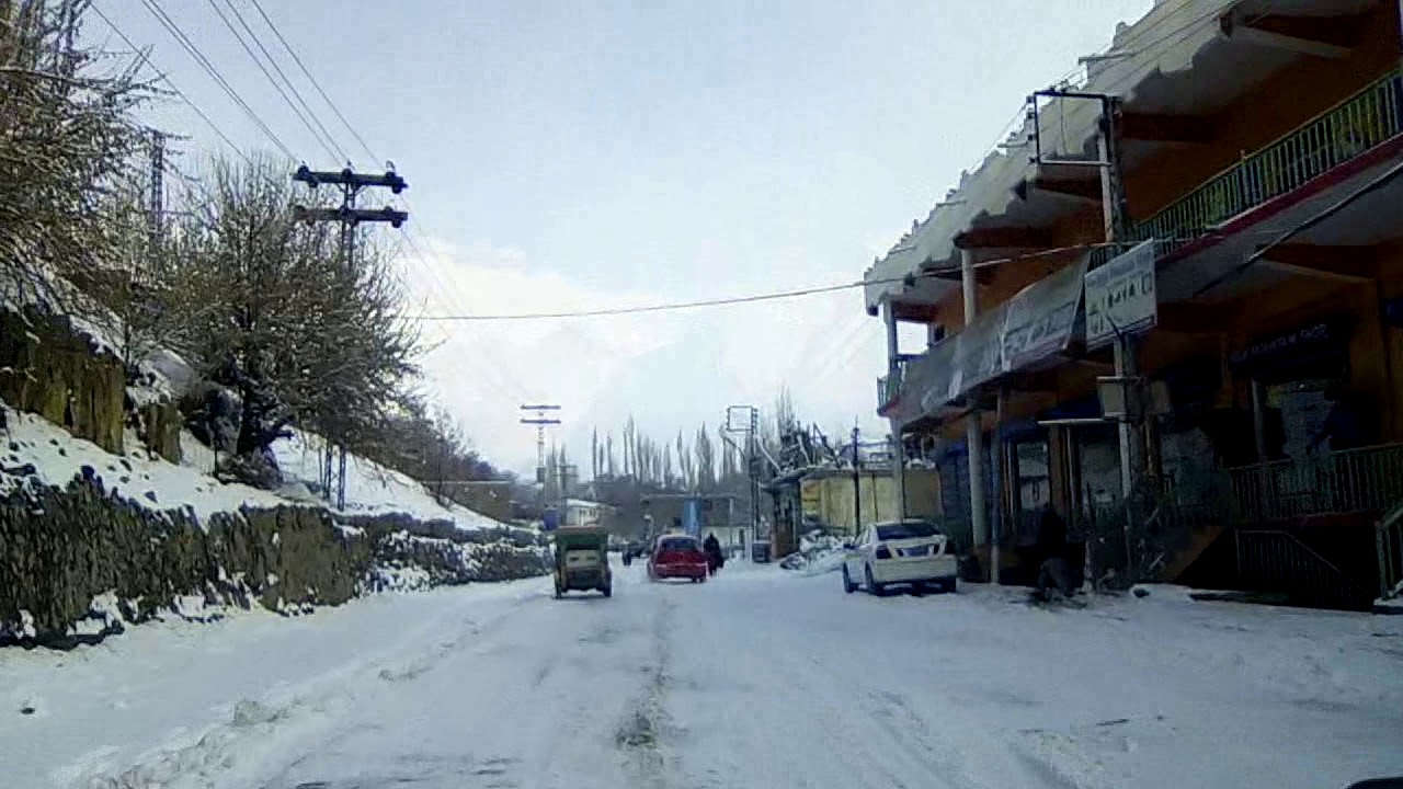 #snow #winter #2019  #way #ptdc #motel #hamid #garh #skardu #pakistan
